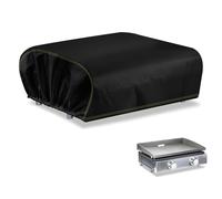 VDISSR Housse Plancha Exterieur, 600d Oxford Housse de Protection pour Plancha 60 x 45 x 25 cm, Bâche Plancha Universelle Imperméable, Anti-UV et Anti-poussière pour Gazinière | Barbecue d’Extérieur