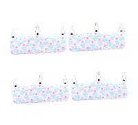 VDLLQYN, 4 pièces Rat Tunnel nid en Peluche Oiseaux cabane hamac lit for Animaux de Compagnie Petit Animal hamac Furet lit hamac for H,Nids pour Petits Animaux