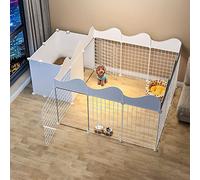 VDLLQYN, Clôture d'intérieur for Chien - Cage for Chat et Lapin, clôture en métal for Animaux de Compagnie, clôture d'exercice for Chat, Maison for Chien Pliable for Lapin et Chiot ,Caisse pour Chien