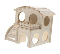 VDLLQYN, Hamster Maison décorative nid for Animaux de Compagnie Hamster cachette cabane Hamster Exercice Jouet Animal de Compagnie Jouant HOU,Nids pour Petits Animaux
