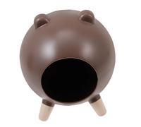 VDLLQYN, Nid de Hamster, lit de Cochon d'Inde, Cage for Animaux de Compagnie, Ornement, Cache de Rat, cachette de Hamster, cachette for Petits Animaux, Jambon,Nids pour Petits Animaux(Brown)