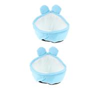 VDLLQYN, Nid en Coton for Hamster, 2 pièces, Chinchilla, guinée, lit for Hamster, Maison, Petit Animal de Compagnie, Chaud,Nids pour Petits Animaux
