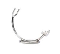 VDLLQYN, Porte-rasoir Supports de brosse de rasoir pratiques for hommes, support de brosse de rasage de couleur chromée à la mode, ensemble de supports de rasage droits en alliage de zinc mâle,Suppor