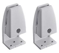 VDLLQYN, Support de cloison, Clip d'écran en Alliage d'aluminium de Bureau, Clip de séparation de Bureau, Clip de déflecteur d'écran, Clip en Bois, Clip de Fixation en Verre,Support de cloison(L Bott