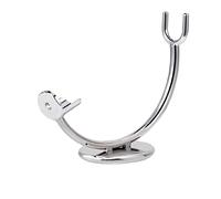 VDLLQYN, Support de Rasoir Supports de Brosse de Rasoir Pratiques for Hommes, Support de Brosse de Rasage Droit à Tête Unique en Alliage de Zinc, Outil de Support de Rasage Manuel de Voyage à Domicile