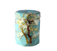 VDLLQYN, Tabouret à Langer en céramique, Tabouret de Tambour en céramique Fleur et Oiseau, Tabouret de Dressage, Tabouret prismatique Antique Chinois.,Tabouret en céramique(Blue)