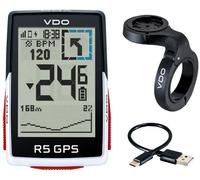 VDO R5 GPS 64051 Navigation Ant+ Ordinateur de Vélo Compteur Vitesse Électrique