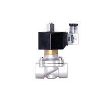 VDOQTLJT Électrovanne normalement Ouverte en Acier Inoxydable IP65, 1/2", 3/4", 1", 2", Interrupteur de Commande de Tuyau, vanne d'eau électrique AC/DC 220 V, 24 V, 12 V(NPT-240VAC,0.75 inch)