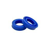 VDOQTLJT Joint d'étanchéité en polyuréthane Bleu for Tige de Piston et Arbre de vérin hydraulique, Manchon en U Universel, diamètre intérieur 8 mm-25 mm(18x26x7)