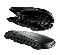 VDP Coffre de toit Xtreme 400/500/600 Noir Coffre de toit voiture universel Valise Voyage, Camping, verrouillable 400 l 500 l 600 l