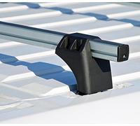 VDP Lot de 3 barres de toit XL Pro 200 - En aluminium - 200 kg - Compatible avec Ford Transit Custom (minibus/boîtes) à partir de 2013