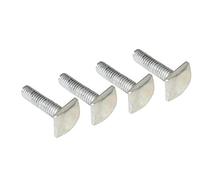 VDP Lot de 4 rainures M6 pour barres de toit - Adaptateur en T (M6 x 40 mm)