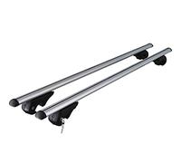 VDP Porte-Bagages de Toit Aluminium pour Dacia Sandero 08 - Barres de Toit jusqu'à 90 kg Rio 135