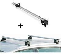 VDP Porte-vélos Bike Pro + porte-rail CRV107A compatible avec Land Rover Discovery Sport 5 portes à partir de 2015
