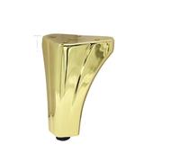 VDSRPSDLQ Lot de 4 Pieds de canapé en métal for Meubles de 12 cm de Hauteur, légers et Luxueux, for Armoire, lit, Table Basse, matériel de Remplacement(12cm (Titanium Gold))