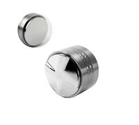 VDSRPSDLQ Porte-filtre à café sans fond de 54 mm for cafetières 870, 878 et 880, avec panier filtrant remplaçable, accessoires for barista et cuisine(53MM Dual Head Gray)