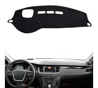 VDTISXCH Convient pour Peugeot 508 2010-2018 avec écran LCD, couverture de tableau de bord, tapis de tableau de bord, accessoires de voiture