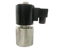 VDTOUJRDF Électrovanne Haute Pression 2 Voies 160 Bar 16 MPa 1/4 1/8 DC Orifice 4 mm SS304 DN4 normalement fermé(45299,G-AC220V-NO. Open)