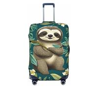 VducK Housse de bagage de voyage adorable paresseux pour bagages tendance pour bagages de 45,7 à 81,3 cm, Noir , S, Ensemble de bagages
