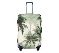 VducK Housse de bagage de voyage motif palmiers tropicaux pour valises de 45,7 à 81,3 cm, Noir , S, Ensemble de bagages