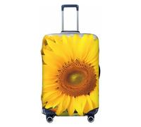 VducK Housse de bagage de voyage tournesols pour valises tendance pour bagages de 45,7 à 81,3 cm, Noir , S, Ensemble de bagages