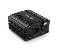 VDX10 Alimentation fantôme 48V - Entrée et sortie XLR, Raccordement USB et USB-C, Compatibilité Universelle