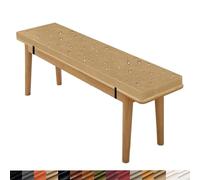 VEAI Coussin de Banc de Jardin 2/3 Places,Impermeable,Exterieur/d'intérieur,Coussin de Banc rectangulaire pour la Maison/Jardin/Chaise/balançoire/Patio(8,70x30x5cm)