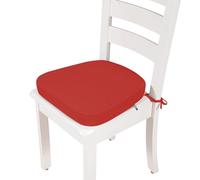 VEAI Coussins de Chaise avec Liens - 40x38/43x40cm Galette de Chaise Lavables et antidérapants - pour l'intérieur et l'extérieur - pour Tabourets, Chaises, Bancs et Sols(20,43x42x5cm)