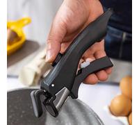 VEAREAR Poignée amovible pour casseroles et poêles, 1 lot de poignée amovible universelle pour tous les ustensiles de cuisine (noir)