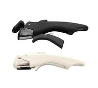 VEAREAR Poignée amovible pour casseroles et poêles, 1 lot de poignée amovible universelle pour tous les ustensiles de cuisine (beige blanc + noir)