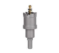 Vearter 30mm Scie Cloche en Métal, Carbure Tungstène Coupeur TCT Trou avec Foret de Centrage, pour Acier Inoxydable, Alliage, Cuivre, Fer, Plastique, Fibre de Verre