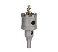 Vearter 36mm Scie Cloche en Métal, Carbure Tungstène Coupeur TCT Trou avec Foret de Centrage, pour Acier Inoxydable, Alliage, Cuivre, Fer, Plastique, Fibre de Verre