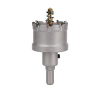 Vearter 45mm Scie Cloche en Métal, Carbure Tungstène Coupeur TCT Trou avec Foret de Centrage, pour Acier Inoxydable, Alliage, Cuivre, Fer, Plastique, Fibre de Verre