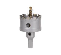 Vearter 51mm Scie Cloche en Métal, Carbure Tungstène Coupeur TCT Trou avec Foret de Centrage, pour Acier Inoxydable, Alliage, Cuivre, Fer, Plastique, Fibre de Verre