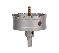 Vearter 82mm Scie Cloche en Métal, Carbure Tungstène Coupeur TCT Trou avec Foret de Centrage, pour Acier Inoxydable, Alliage, Cuivre, Fer, Plastique, Fibre de Verre