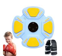 Veasbuu Appareil de Boxe Musicale pour Les | Équipement De Fitness Interactif - Appareil de Boxe Électronique Murale pour Garçons - pour Maison Salle de Sport Bureau Salon Chambre Fitness Exercice