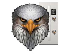 Veasbuu Autocollant de voiture Eagle | Autocollants patriotiques imperméables - Autocollants réfléchissants pour portes, ordinateurs portables, casiers, réfrigérateurs, boîtes à outils, camions