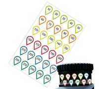 Veasbuu Autocollants de ciblage - Résistant intempéries - Haute précision - Pour anniversaire, Nouvel An, hommes, , petit ami, père, débutants et professionnels