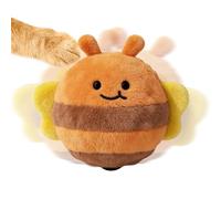 Veasbuu Balles Jouets Chien - Balle Interactive en Peluche pour Animal De Compagnie,Jeu Élastique en Peluche pour Chiot - pour Soulager L'Ennui, Dressage À Domicile, Jeu en Intérieur Et Extérieur,