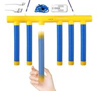 Veasbuu Bâtons Réflexes | Jouet de Réaction Rapide avec 3 Vitesses Réglables | Jeu Réfléchissant de Bâtons Tombants,pour Adultes, Famille, Fête Occasionnelle, Vacances,