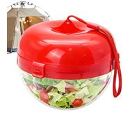 Veasbuu Boîte À Salade Portable Réutilisable Avec Couvercle Et Pot À Sauce