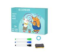 Veasbuu Cartes à Tracer pour - Jouets Éducatifs pour Le Contrôle du Stylo | Kit d'Écriture et de Graphisme pour Apprendre à Écrire | pour Maison École Maternelle Jeu Éducation Fête