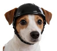 Veasbuu Casque pour Petit Chien | Couvre-Chef élégant et Confortable | Casque-Chapeau d'extérieur pour Chiots et Chatons | pour Le Vélo, la Moto, Les Activités en Plein Air, Le Camping, Les Voyages,
