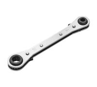 Veasbuu Clé à cliquet sans fil - Verrouillage rapide, commutable, inoxydable - Puissante clé à cliquet - Outils de mécanicien - Pour chauffage, ventilation, service, plomberie