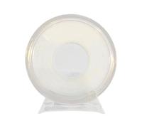 Veasbuu Coin Holder, Acrylic Clear Display Case, 1.57x0.16 inches Collection Organizer, Scratch Resistant Storage, Secure Snap Closure for Dollar Protection, Home, Office, Desktop