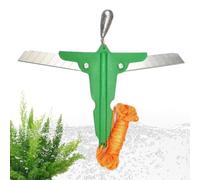 Veasbuu Coupe- aquatiques pliable - Outil de retrait de aquatiques, outils de retrait d' d'eau, équipement de pêche pour lacs, étangs et plages