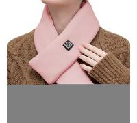 Veasbuu Coussin chauffant électrique pour le cou, écharpe thermique, coussin chauffant rechargeable à 3 niveaux | Accessoires sans fil portables pour l'hiver
