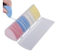 Veasbuu Craie de couturière - Outil de marquage effaçable pour tissus en forme de triangle avec craie - Accessoire de matelassage pour couturiers, designers et couturiers professionnels