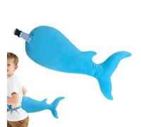 Veasbuu Déguisement de queue de requin, accessoires en peluche en forme d'aileron - Accessoires pour se déguiser pour - Pour déguisements, œuvres de théâtre, activités de jeu de rôles