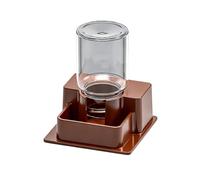 Veasbuu Distributeur Automatique pour Tortues - Accessoires de Terrarium Amovibles | Bac à Eau Dragon Barbu et Fontaine Tortue - pour Terrarium Gecko Grenouille Bernard-Amphibien